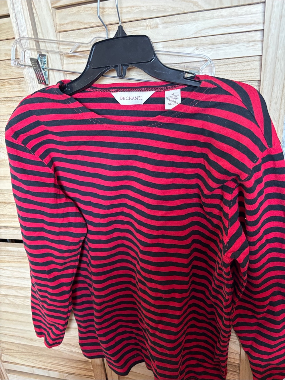 Bechamel Striped Knit Top Medium